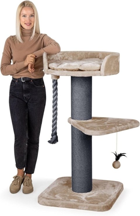 Drapak dla kota na drzewku 120 cm GRUBY SIZAL MC1200