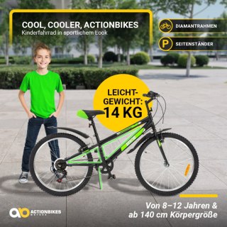 Rower dla dziecka 20 ARROW 6 biegów